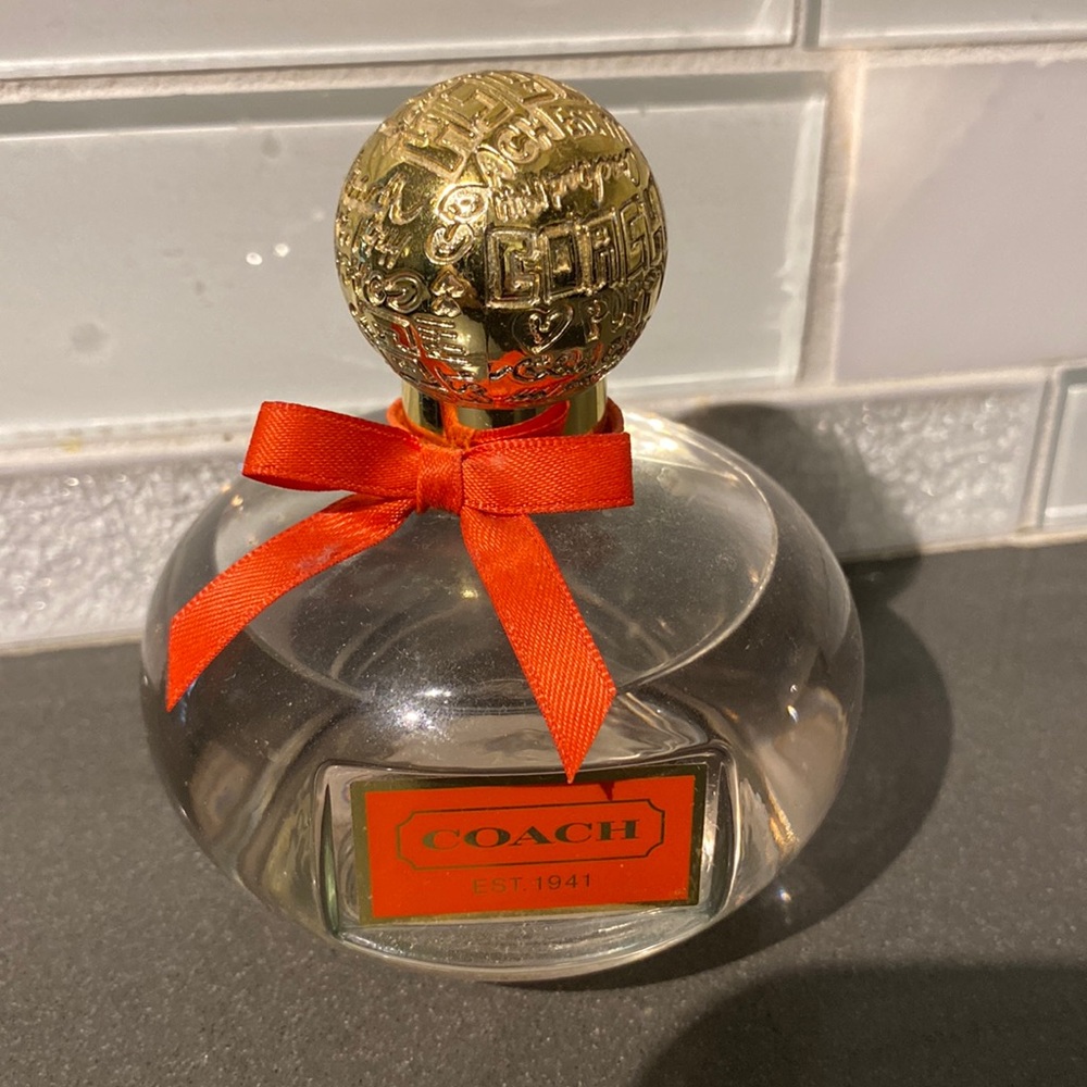 COACH POPPY EAU DE PARFUM SPRAY 3.4 FL OZ ALMOST FULL